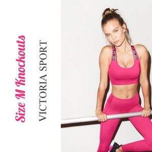 NWT Victoria Sport Pocket Kncokout Leggings (M)